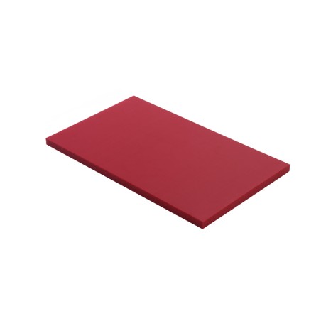 PLANCHE A DECOUPER POLYETHYLENE ROUGE 53X32.5X2CM