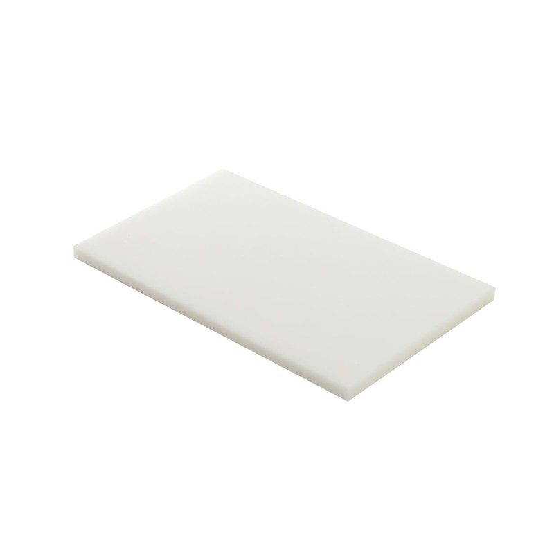 PLANCHE A DECOUPER EN POLYETHYLENE BLANCHE 60x40x2cm