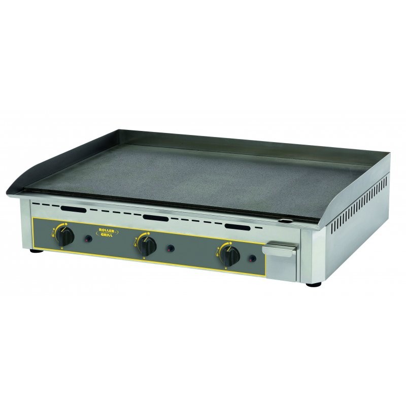 Plancha Gaz Triple Acier Roller Grill – Plancha professionnelle