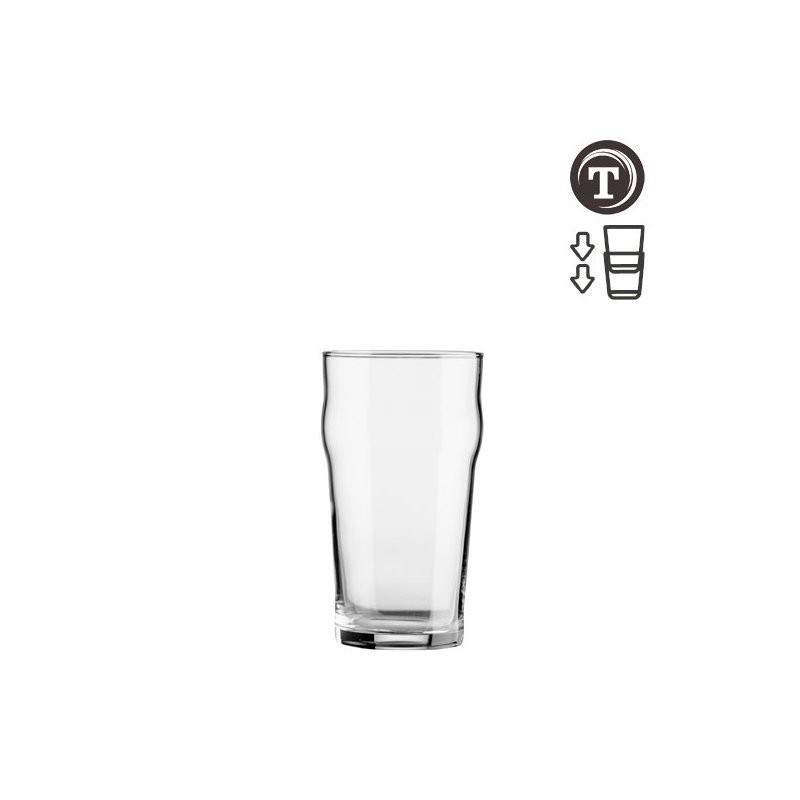 12 GOBELETS NONIC 47CL