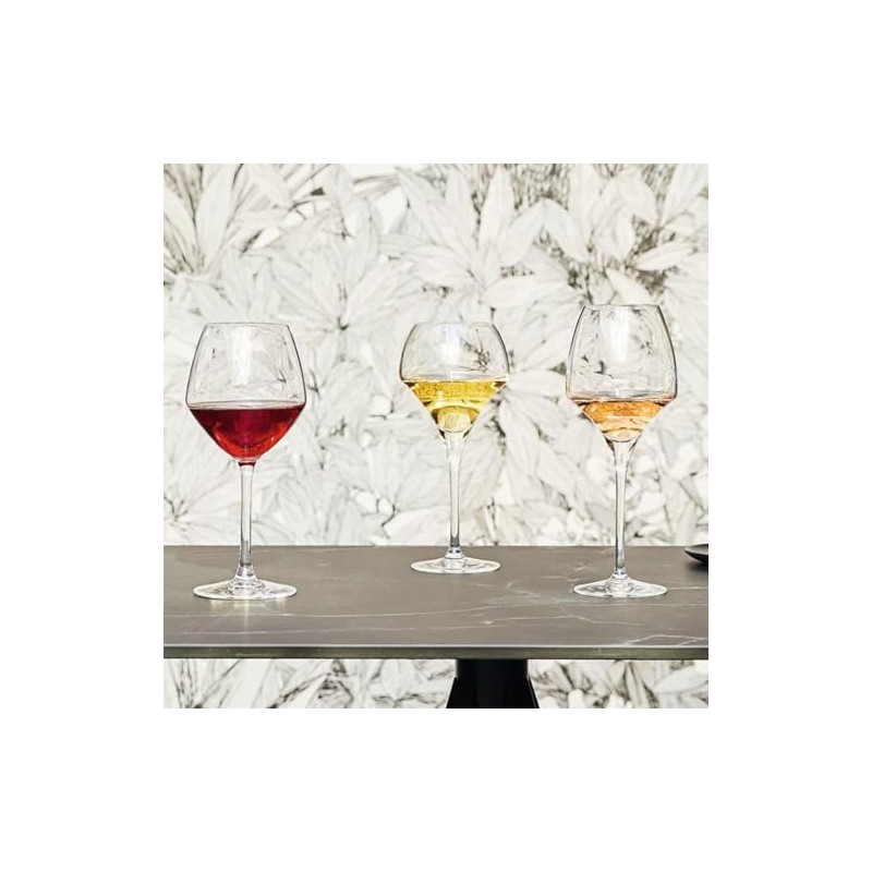 6 VERRES A VIN  OPEN'UP 37CL