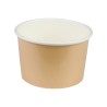 Coupe à Glace Carton Brun 113 ml Aluplast x 1000| Pot Dessert Jetable