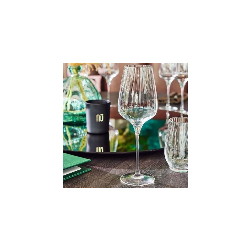 6 VERRES A VIN 55CL SYMETRIE