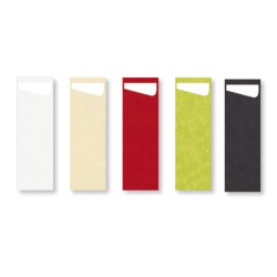 240 SACCHETTO SLIM NOIR AVEC SERVIETTE DUNI