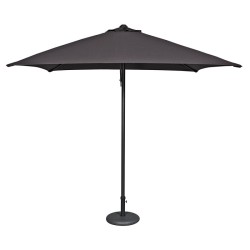 PARASOL EOLO  TOILE NOIRE