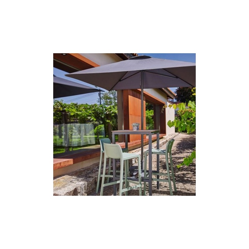 PARASOL EOLO  TOILE NOIRE