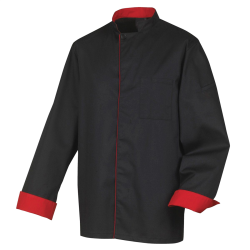 VESTE MIXTE BOKO ML NOIR GAR ROUGE / T2