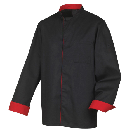 VESTE MIXTE BOKO ML NOIR GAR ROUGE / T3