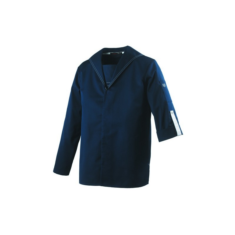 VESTE MIXTE BATO ML  MARINE GAR BLANC / T4