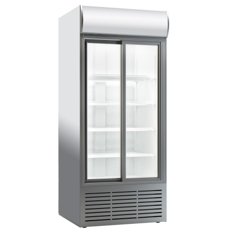 Armoire à boisson positive 2 portes