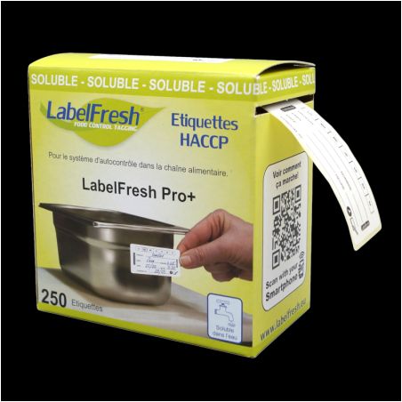 Étiquettes LabelFresh Hydrosoluble