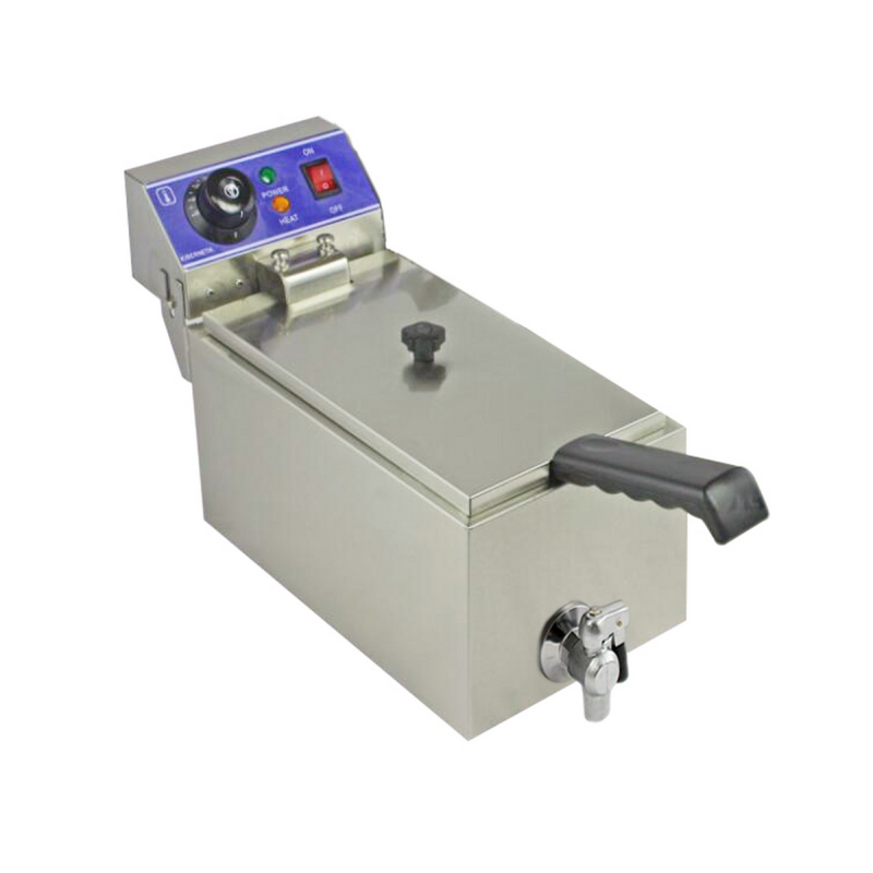 Friteuse à poser avec robinet 6L