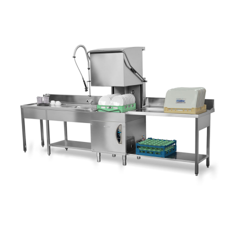 Lave vaisselle à capot 015/24L-dy