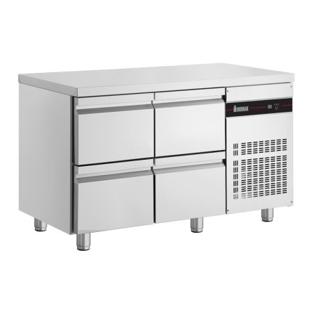 Table réfrigérée GN1/1  - 4 tiroirs - INOMAK
