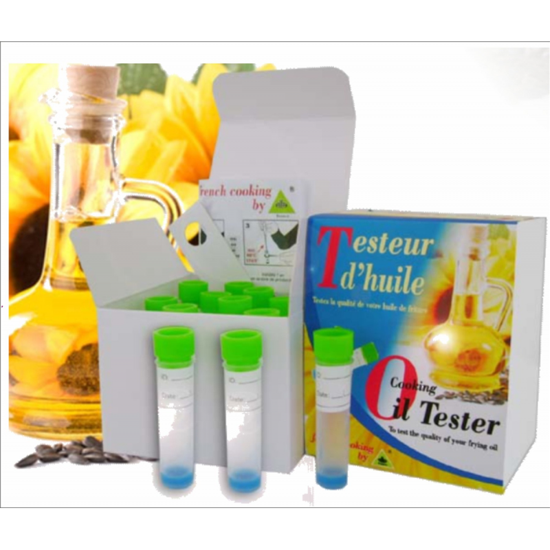 Testeur d'huile de friture à usage unique