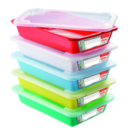 Lot de 5 bacs de prélèvement 3L