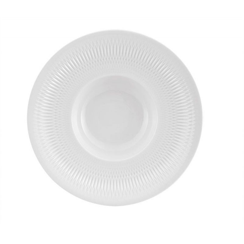 4 ASSIETTES CREUSES GRAND BASSIN UTOPIA 28CM