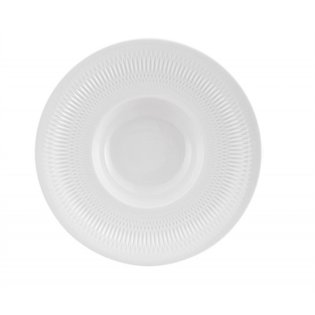 4 ASSIETTES CREUSES GRAND BASSIN UTOPIA 28CM