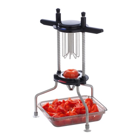 Coupe-tomates inox 6 quartiers