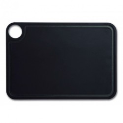 Planche à découper sans rigole-noire 33x23cm