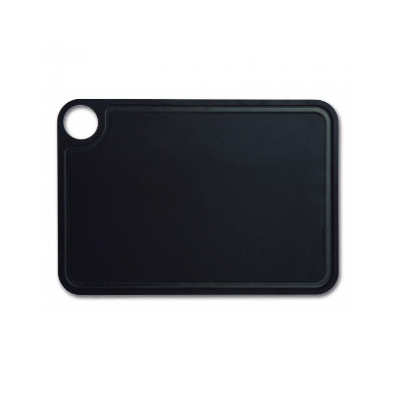 Planche à découper sans rigole-noire 33x23cm