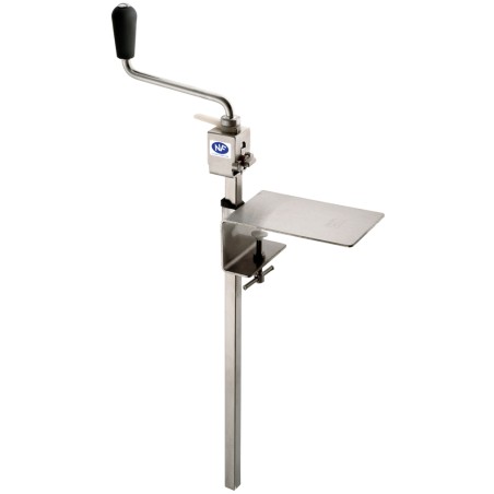 Ouvre-boites manuel - Tête inox - Serre joint