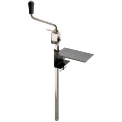 Ouvre-boites manuel - Tête nickelé - Serre joint