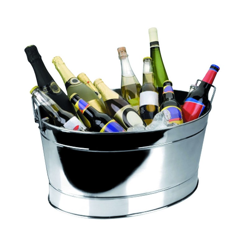 BASSINE LISSE EN INOX 53X38X25 CM