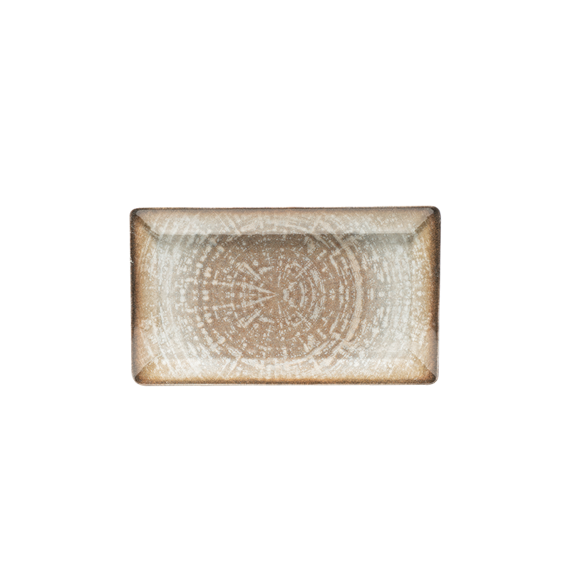 6 ASSIETTES RECTANGULAIRES CRETE 29X17.5CM