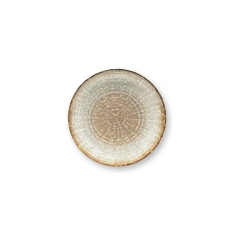 12 ASSIETTES A DESSERTS 21CM CRETE