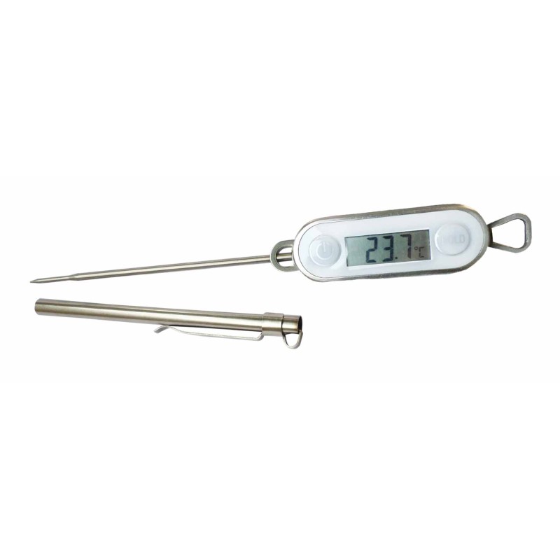 Thermomètre tout inox induction