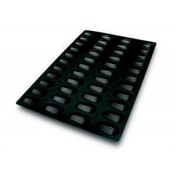 Plaque madeleines 600x400mm silicone