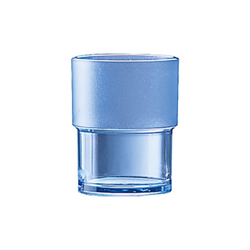 VERRE 16 CL COPOLYESTER BLEU