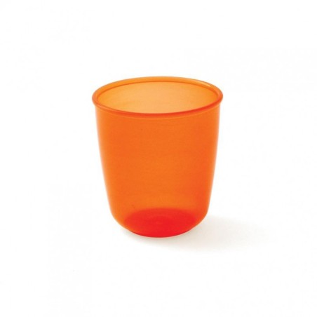 Gobelet en polypropyléne 15cl orange agrume