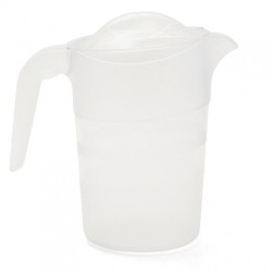 PICHET 1.5 LITRES POLYPROPYLENE TRANSPARENT SANS COUVERCLE
