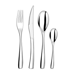 Lot de 12 couteaux de table DANUBE