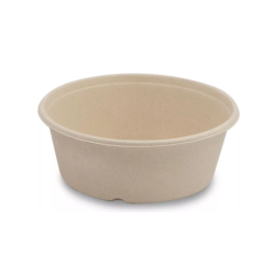 480 BOLS BAGASSE 154X154X56 -600 ML- MARRONS