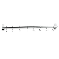 PENDERIE MURALE  INOX 8 CROCHETS