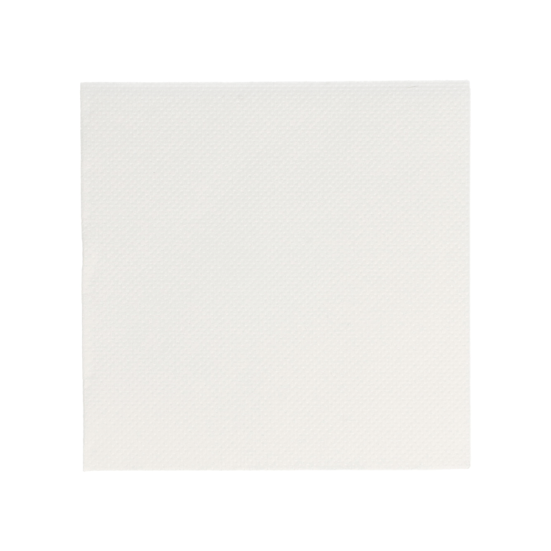 2400 Serviettes cocktail -20X20cm-blanches