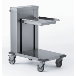 Chariot à niveau constant pour plateaux