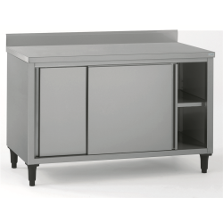 Meuble neutre à portes coulissantes