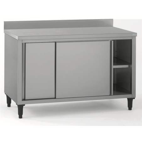 Meuble neutre à portes coulissantes