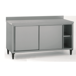 MEUBLE NEUTRE CHR A PORTES AVEC DOSSERET