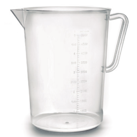POT MESUREUR 5L POLYPROPYLENE