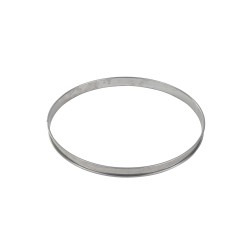 CERCLE À TARTE INOX DIAMÈTRE 240x27 MM