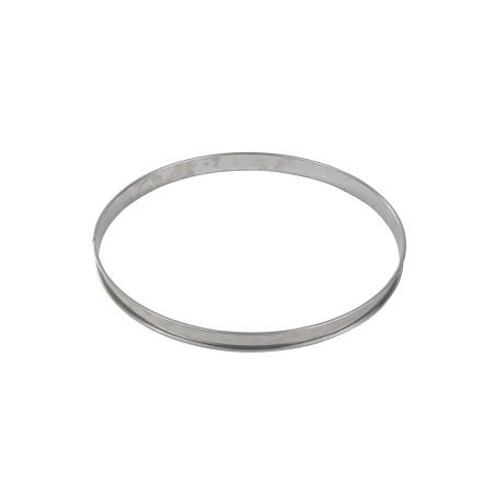 CERCLE À TARTE INOX DIAMÈTRE 240x27 MM