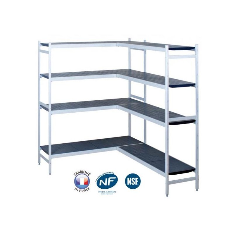 Rayonnage fixe 6622- 4 niveaux
