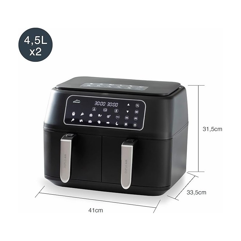 FRITEUSE A AIR DOUBLE