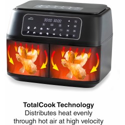 FRITEUSE A AIR DOUBLE