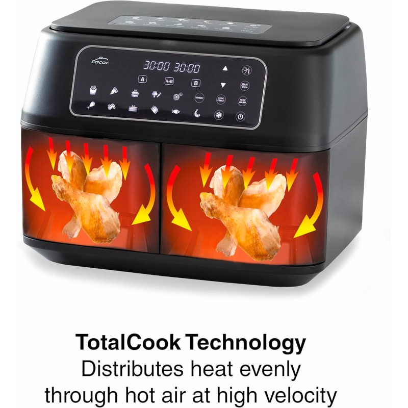 FRITEUSE A AIR DOUBLE